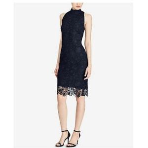 NWT Ralph Lauren lace evening wear dress